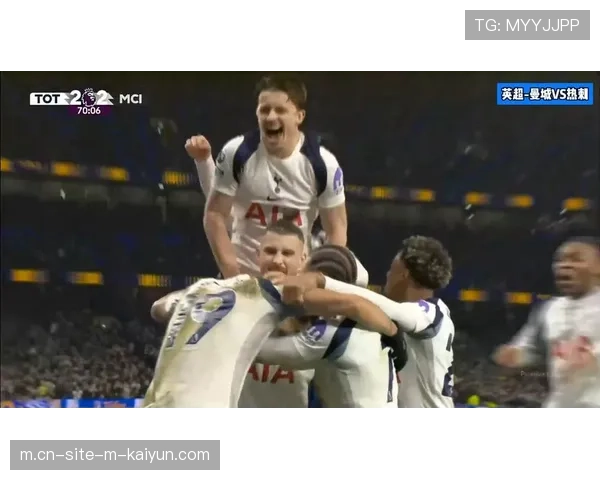 索兰克下半场两度洞穿曼城球门 热刺锋霸用表现证明索斯盖特选人眼光